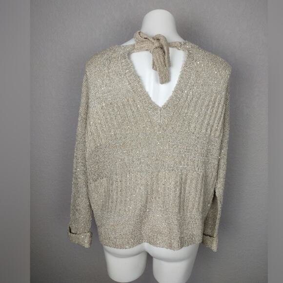Jack By BB Dakota Sequin Arrangements Sweater Size Medium - Picture 4 of 13
